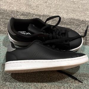 adidas Black and White Low-Top Sneakers